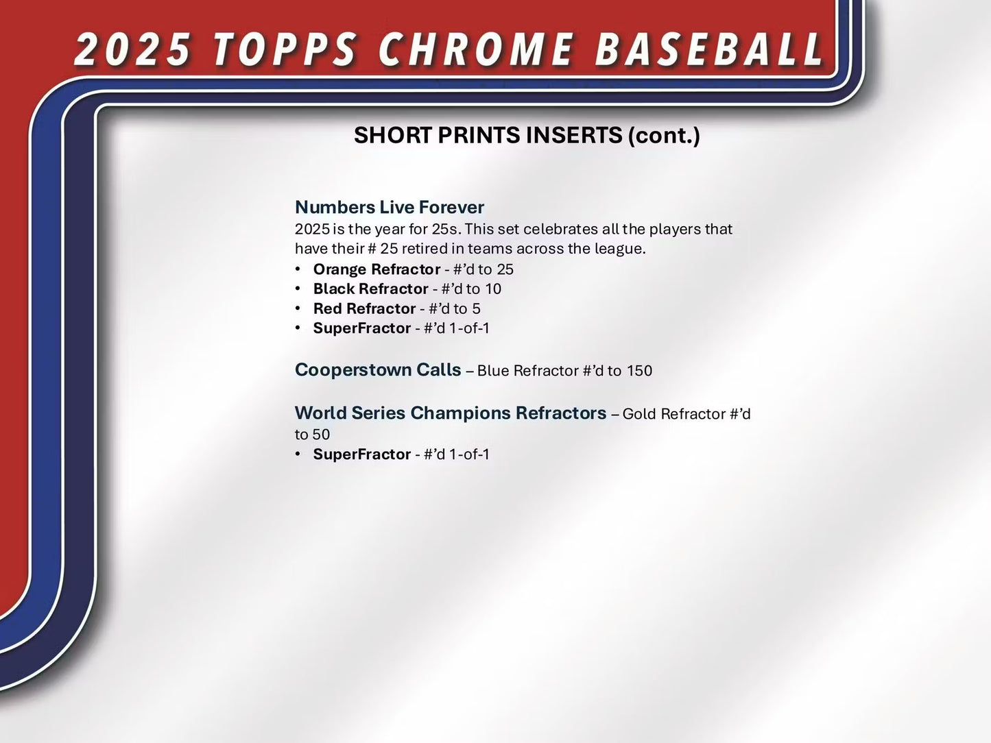 2025 TOPPS CHROME Baseball Jumbo Box
