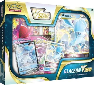 POKEMON - Glaceon Vstar Special Collection- Brilliant Stars