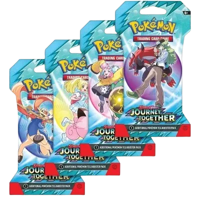 JOURNEY TOGETHER - Sleeved Pack Art Set Pokémon - Scarlet & Violet