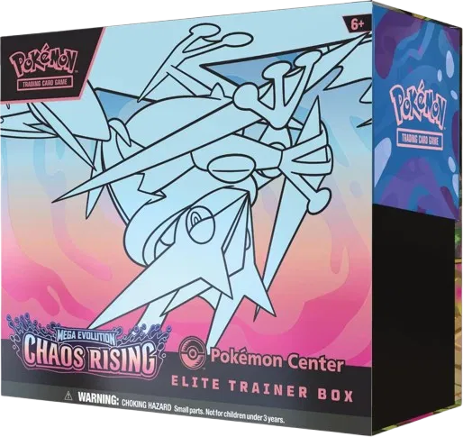Pokémon Center Exclusive - CHAOS RISING - ETB - Elite Trainer - MEGA EVOLUTIONS ME4