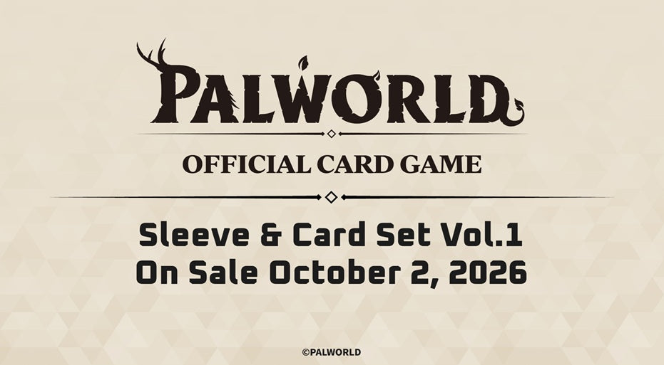PreOrder* PALWORLD SLEEVE & CARD SET VOL. 1