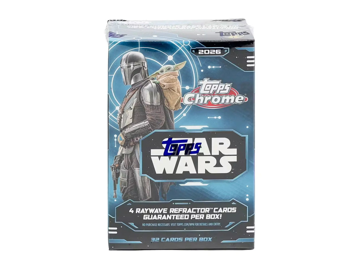 STAR WARS 2026 Topps Chrome Value Blaster Box