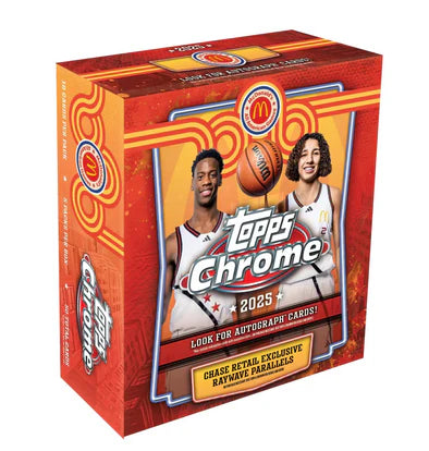 2025 Topps CHROME McDonald's All American Games Basketball MEGA Box