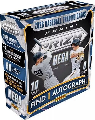 2026 Panini PRIZM Baseball Mega Box