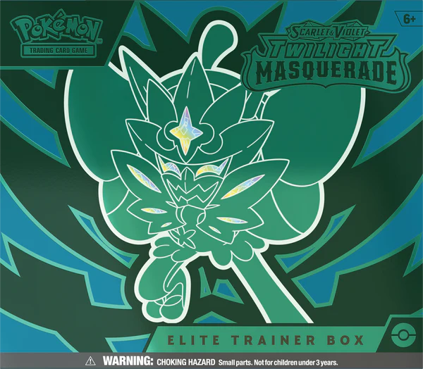 Pokémon TWILIGHT MASQUERADE - Elite Trainer Box ETB - Scarlet & Violet SV06