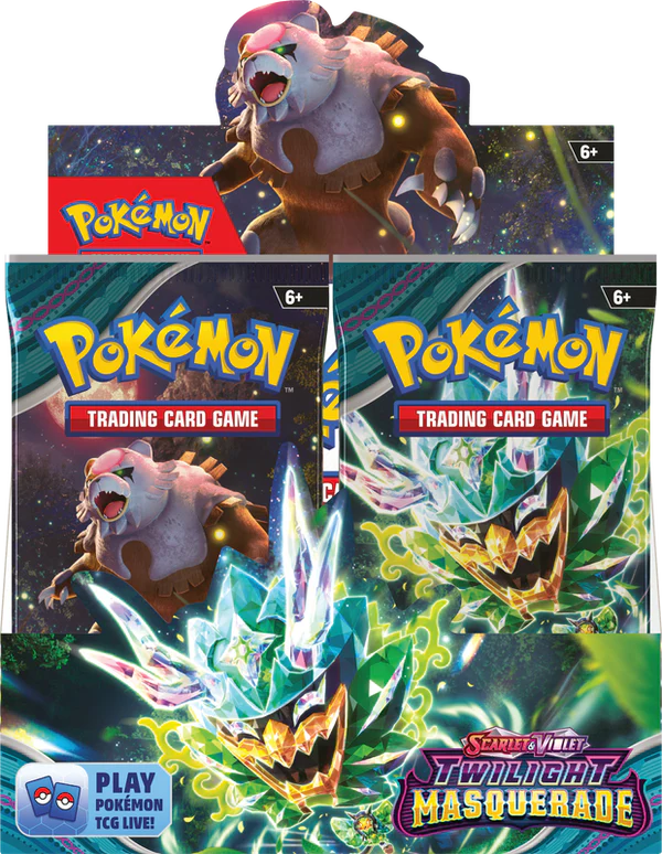 Pokémon TWILIGHT MASQUERADE - Booster Pack- Scarlet & Violet SV06