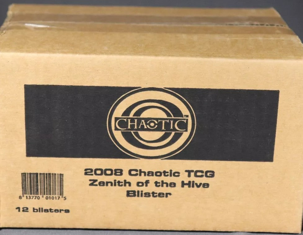 Sealed Box of 12 Chaotic Zenith of the Hive Blister packs Overtime Sportscards Sealed Box of 12 Chaotic Zenith of the Hive Blister packs Overtime Sportscards