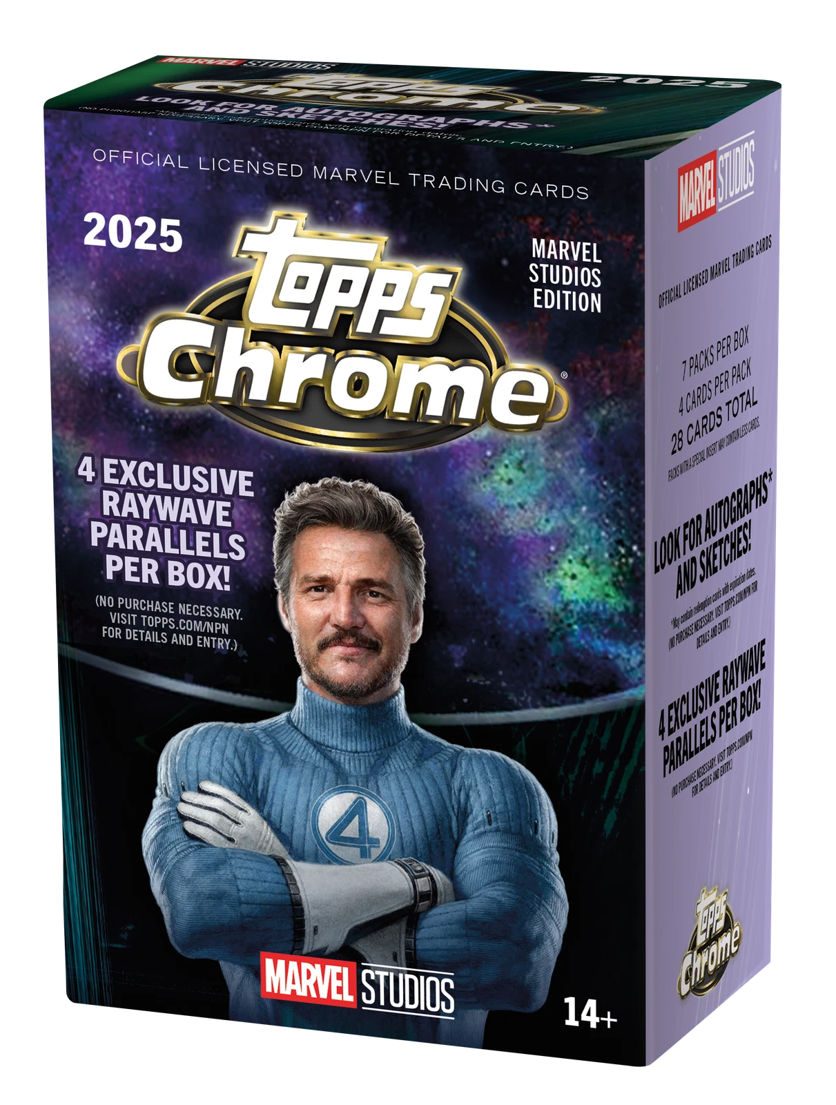 2025 MARVEL STUDIOS Topps Chrome Value / Blaster Box