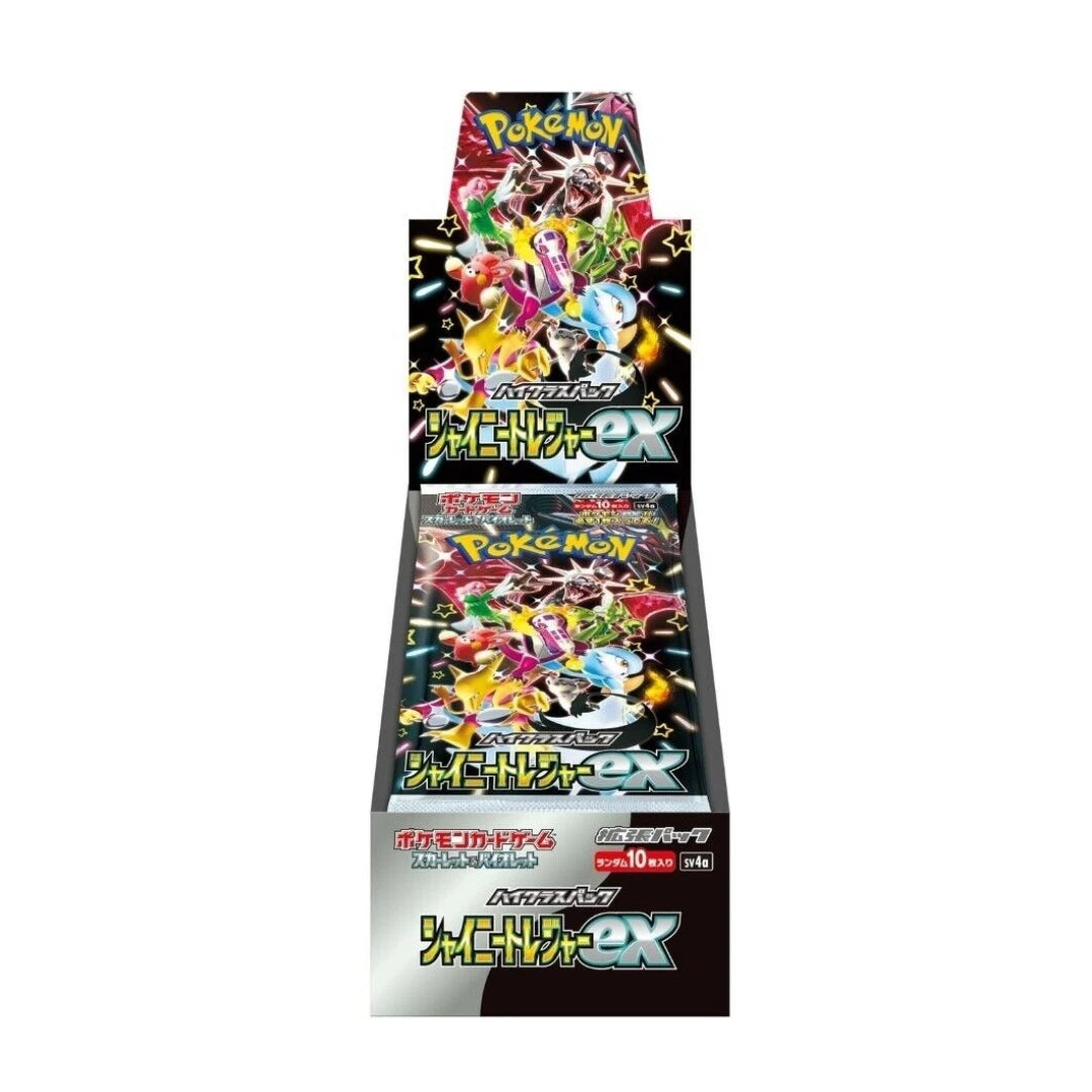 japanese pokemon scarlet and violet booster box SHINY TREASURES Japanese Pokémon Scarlet & Violet Booster Box – Overtime Sportscards