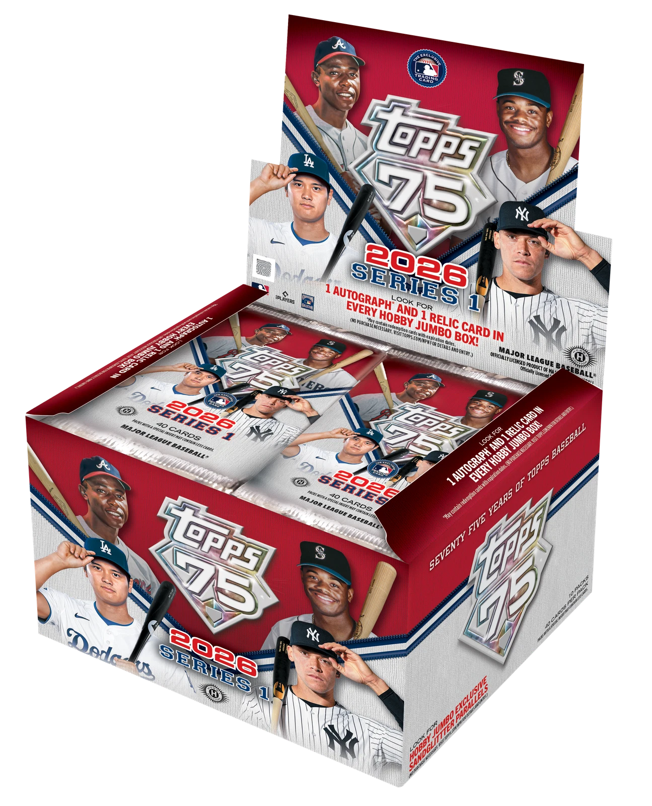 2026 Topps Series 1 Baseball JUMBO Pack – Overtime Sportscards