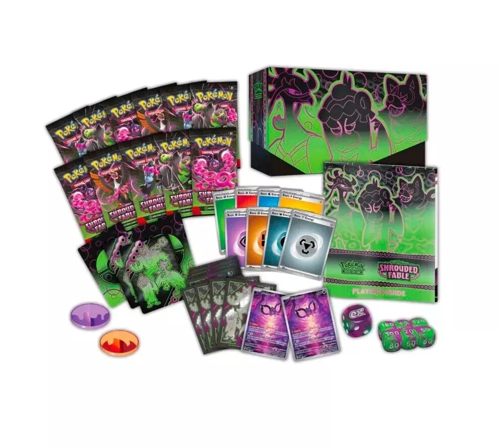 Shrouded Fable POKEMON CENTER PC ETB - Elite Trainer Box - Scarlet & Violet