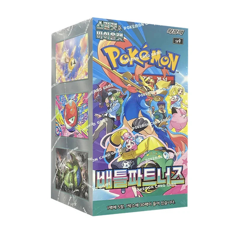 Korean Pokémon BATTLE PARTNERS Booster Box