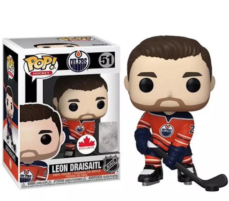 LEON DRAISAITL - FUNKO POP Vinyl Figure - Edmonton Oilers