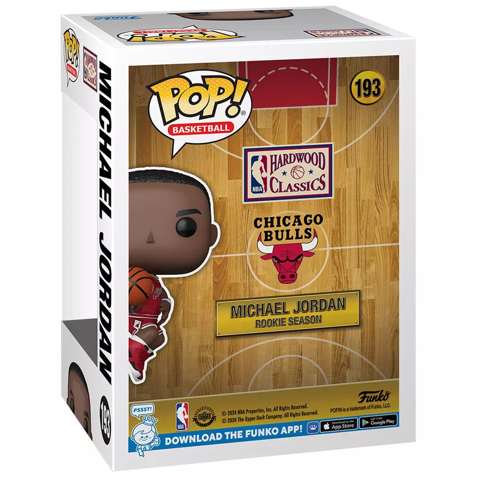 MICHAEL JORDAN Rookie Season FUNKO POP Chicago Bulls