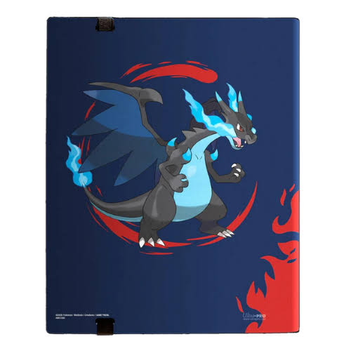 Pokémon - 9 Pocket Portfolio Binder - MEGA CHARIZARD X & MEGA CHARIZARD Y