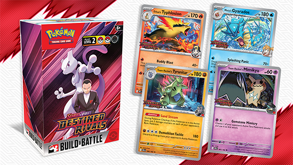 Pokémon DESTINED RIVALS - Build & Battle Box - Scarlet & Violet SV10