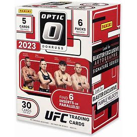 BJ Penn 2022 UFC Donruss Optic Black Pandora Hobby sale Case Hit