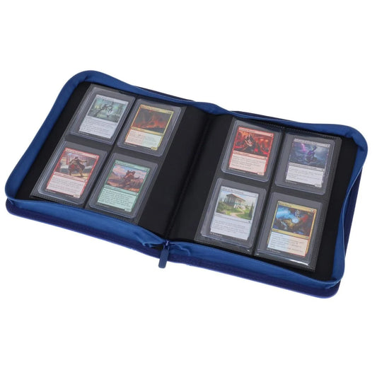 Z-Folio 4 Pocket Top Loader Binder - Blue toploader
