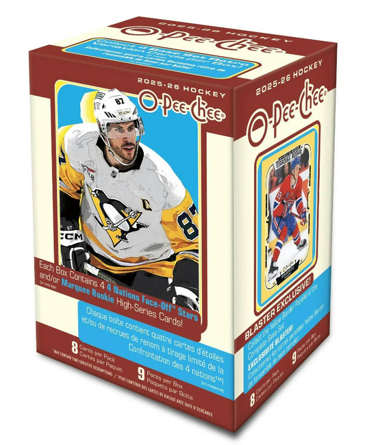 2025-26 OPC O-Pee-Chee Hockey Hobby Blaster Box