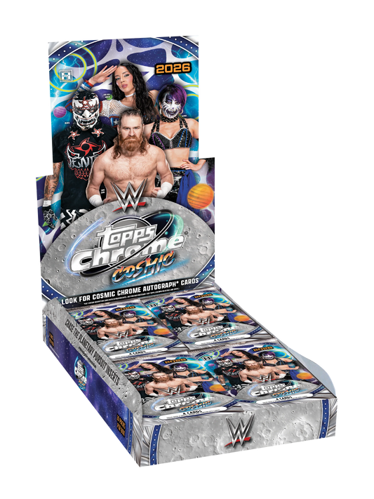 2026 WWE Topps Chrome COSMIC Wrestling Hobby Box