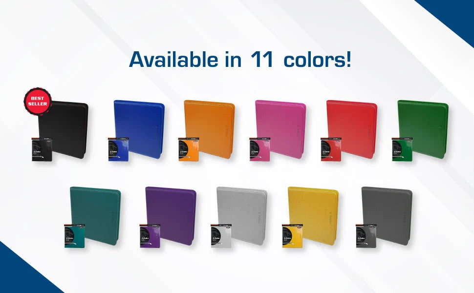 Z-Folio 12-Pocket LX Album - BCW Binder - Pick Your Color