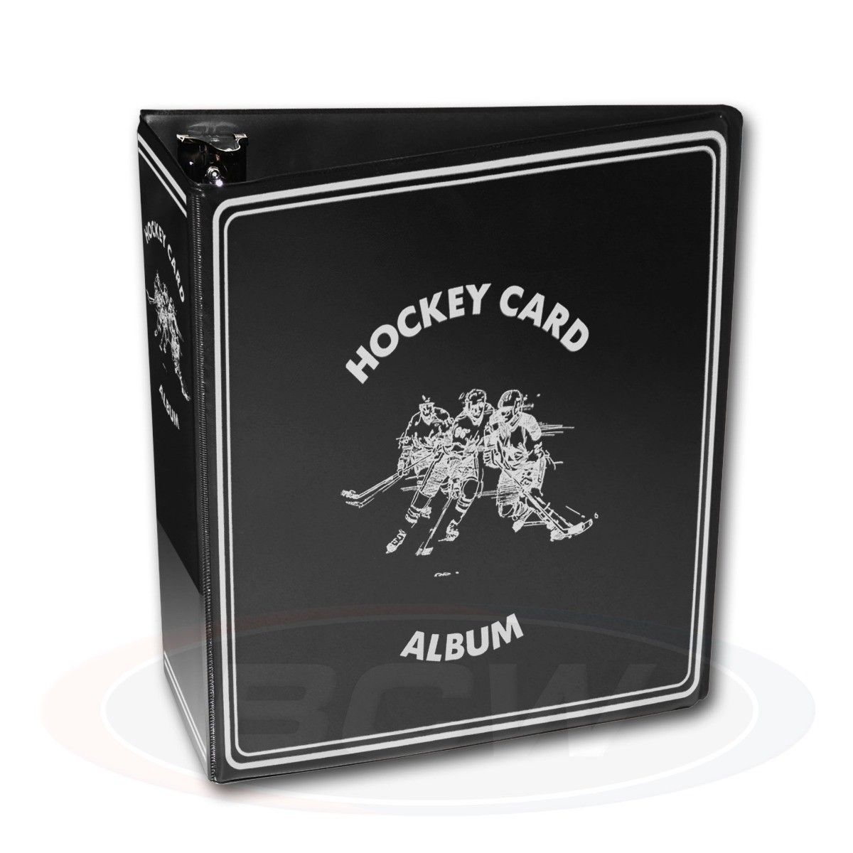 Hockey Card Binder 3 Inch Black Album