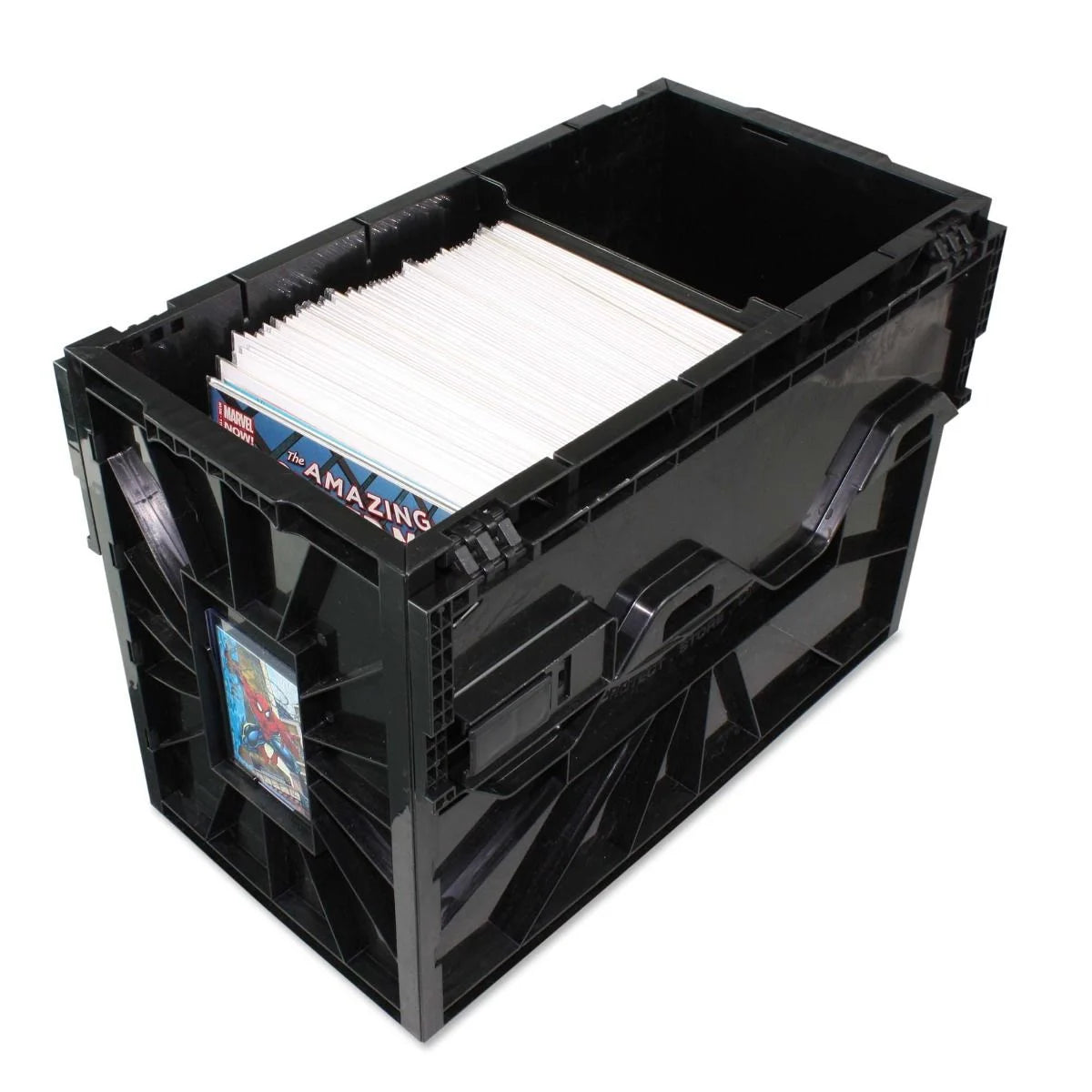 Collectible Comic Book Bin BLACK - BCW Storage