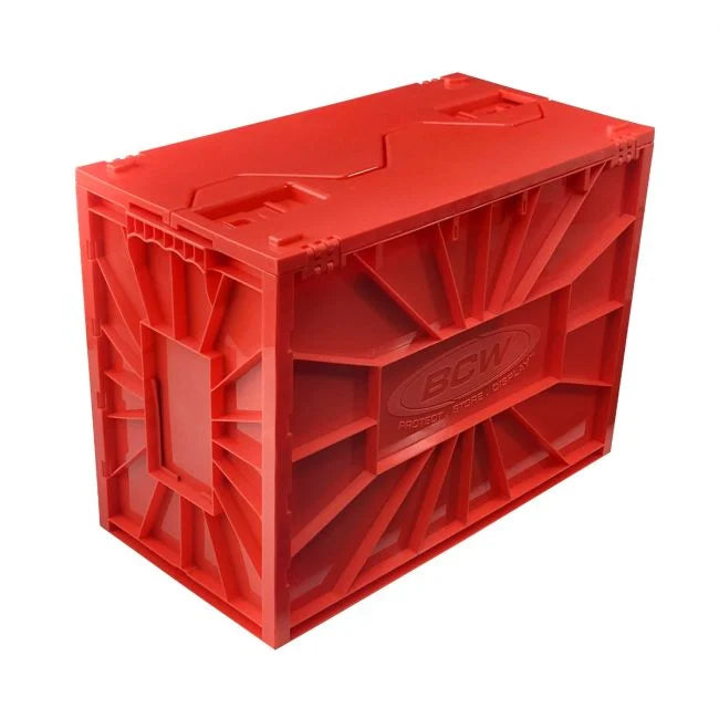 Collectible Comic Book Bin RED - BCW Storage