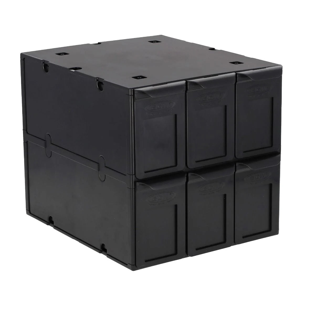 BCW Graded Card Catalog - Black Catalogue - Fits into Ikea Kallex shelf units