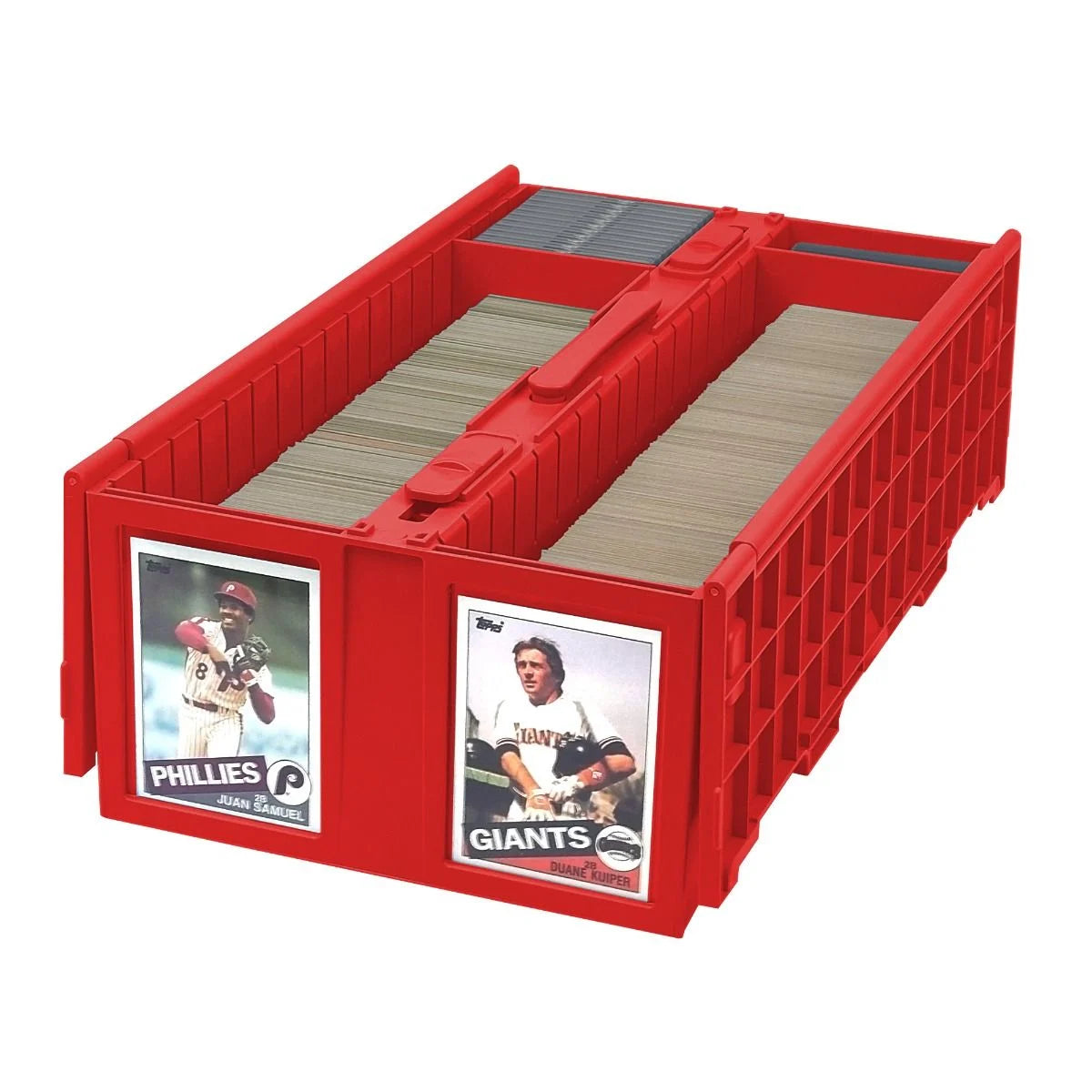 Collectible Card Bin 1600ct  RED - BCW - Storage