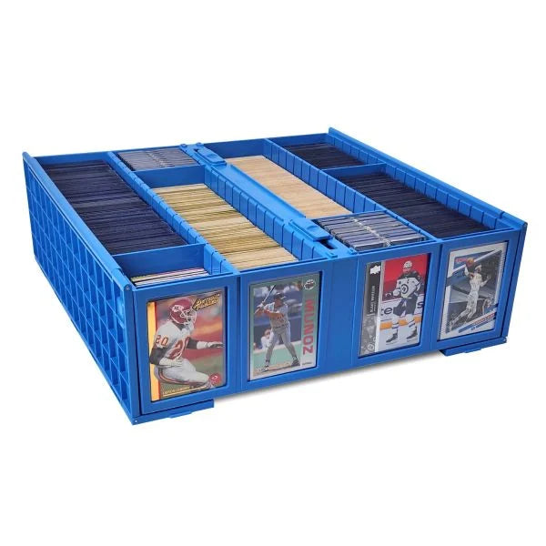 Collectible Card Bin 3200ct  BLUE - BCW Storage