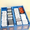 Collectible Card Bin 3200ct  BLUE - BCW Storage