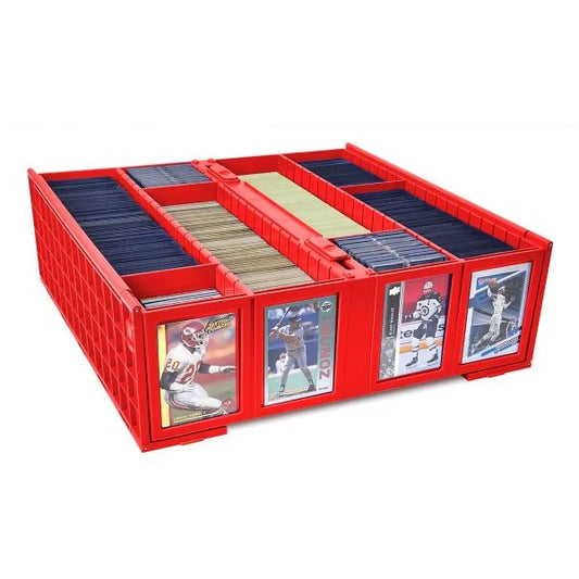 Collectible Card Bin 3200ct  RED - BCW - Storage