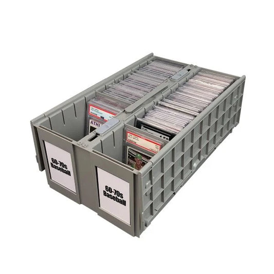 Collectible Card Bin 1600ct  GREY - BCW - Storage