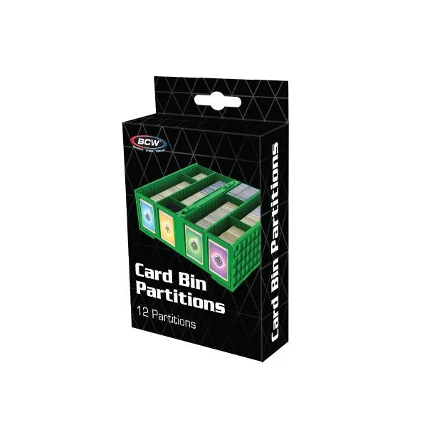 Card Bin Partitions / Dividers - - Storage