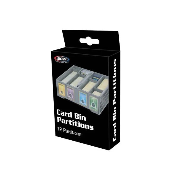 Card Bin Partitions / Dividers - - Storage