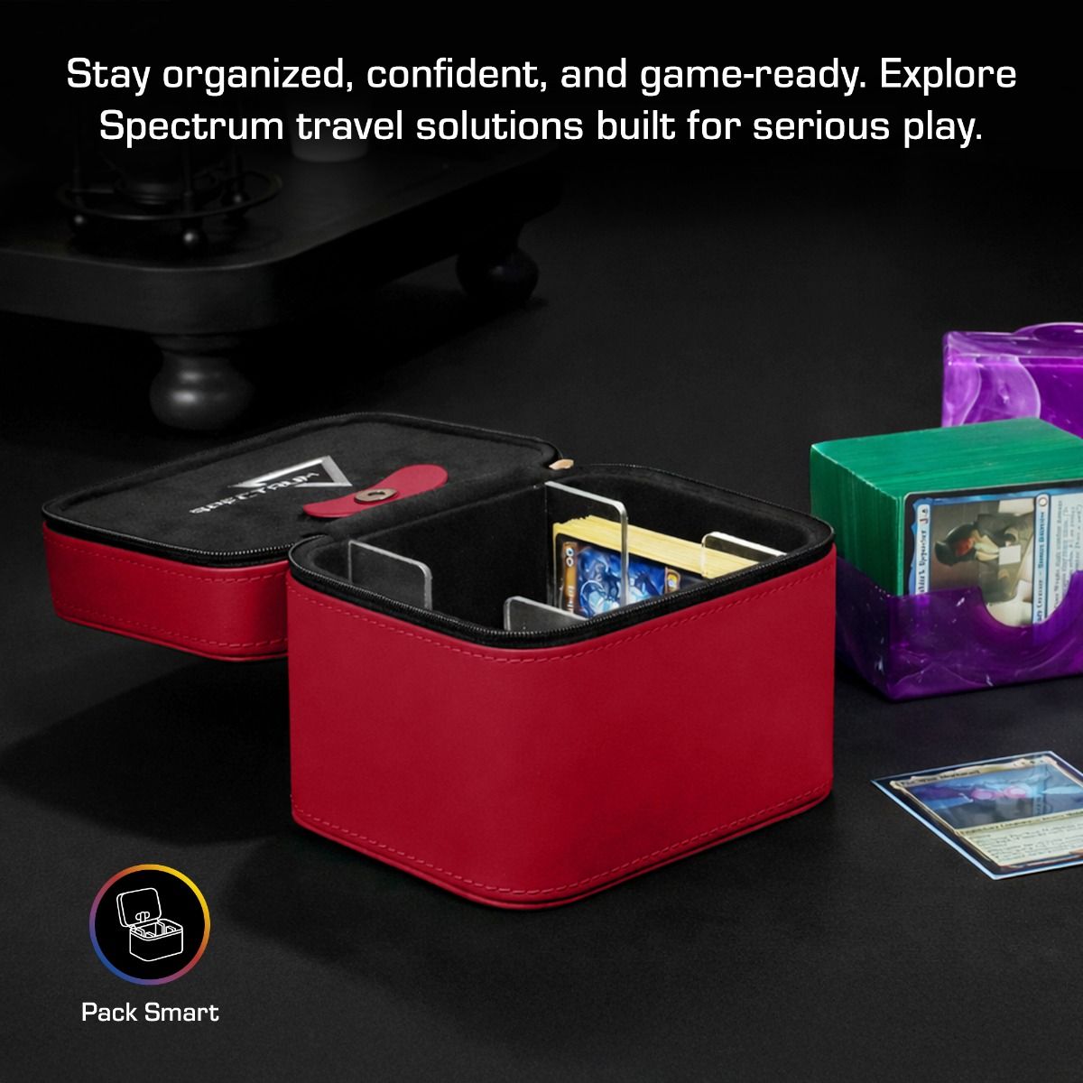 Prism Deck Case - Matrix - Red