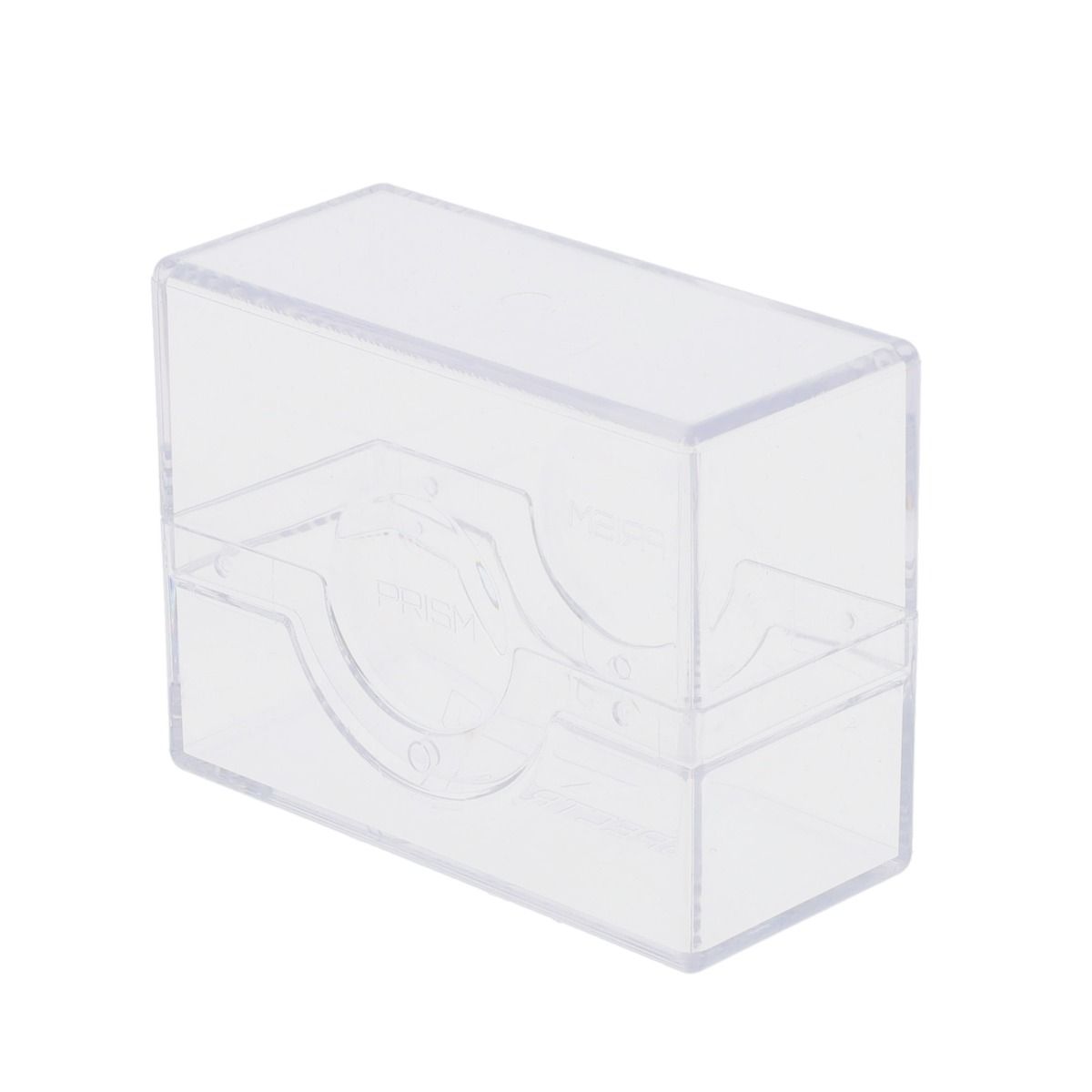 BCW Prism Deck 50ct Case / Box - Crystal Clear