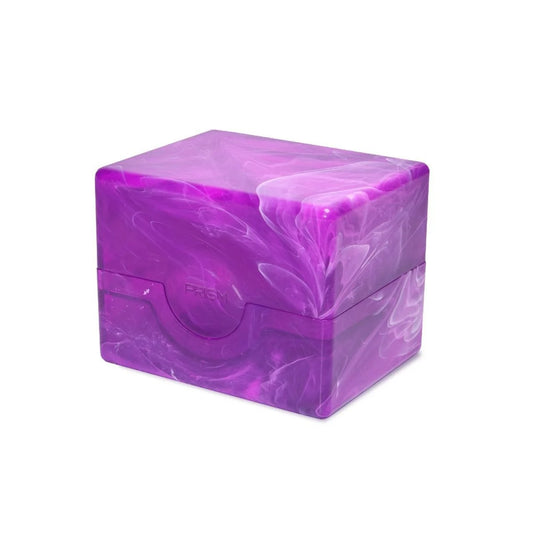 BCW Spectrum Prism 100ct Deck Case / Box - Polished Charoite Purple