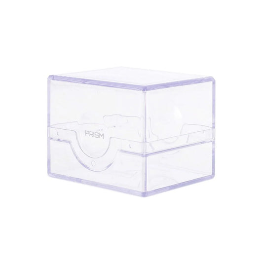 BCW spectrum Prism 100ct Deck Case / Box - Crystal Clear