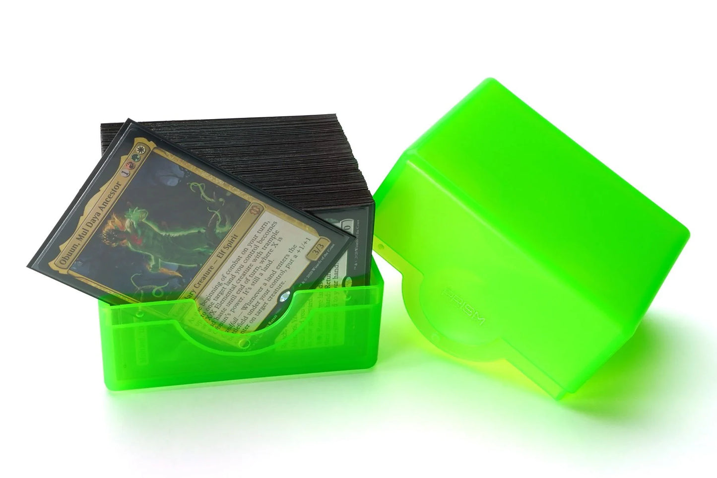 BCW spectrum Prism Deck Case - Lime Green