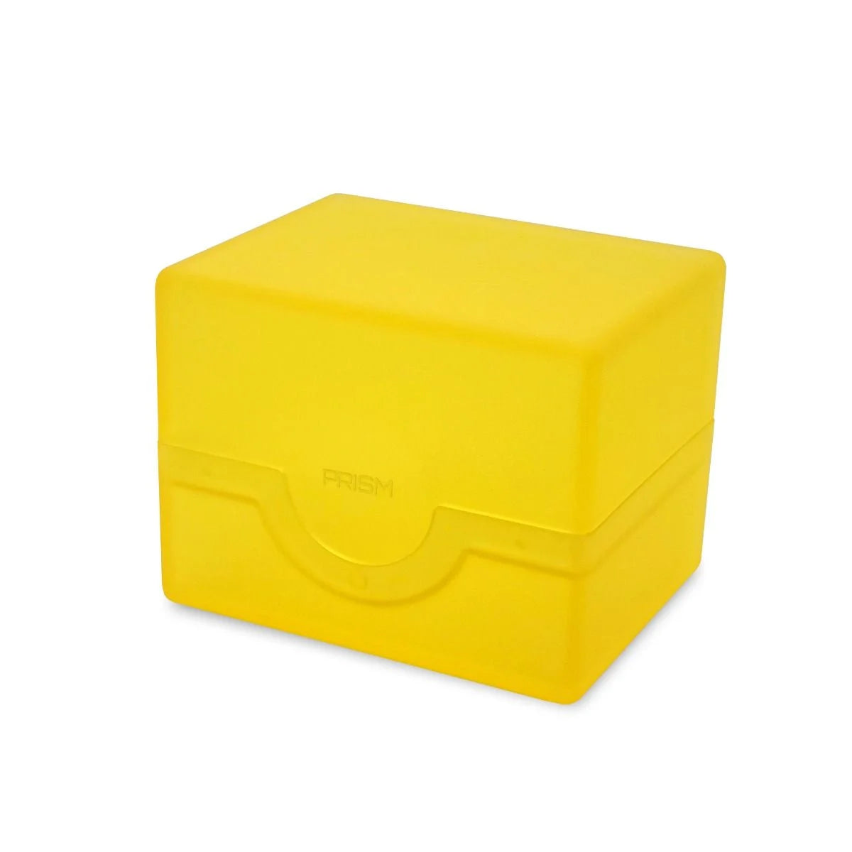 BCW Spectrum Prism 100ct Deck Case / Box - Xanthic Yellow