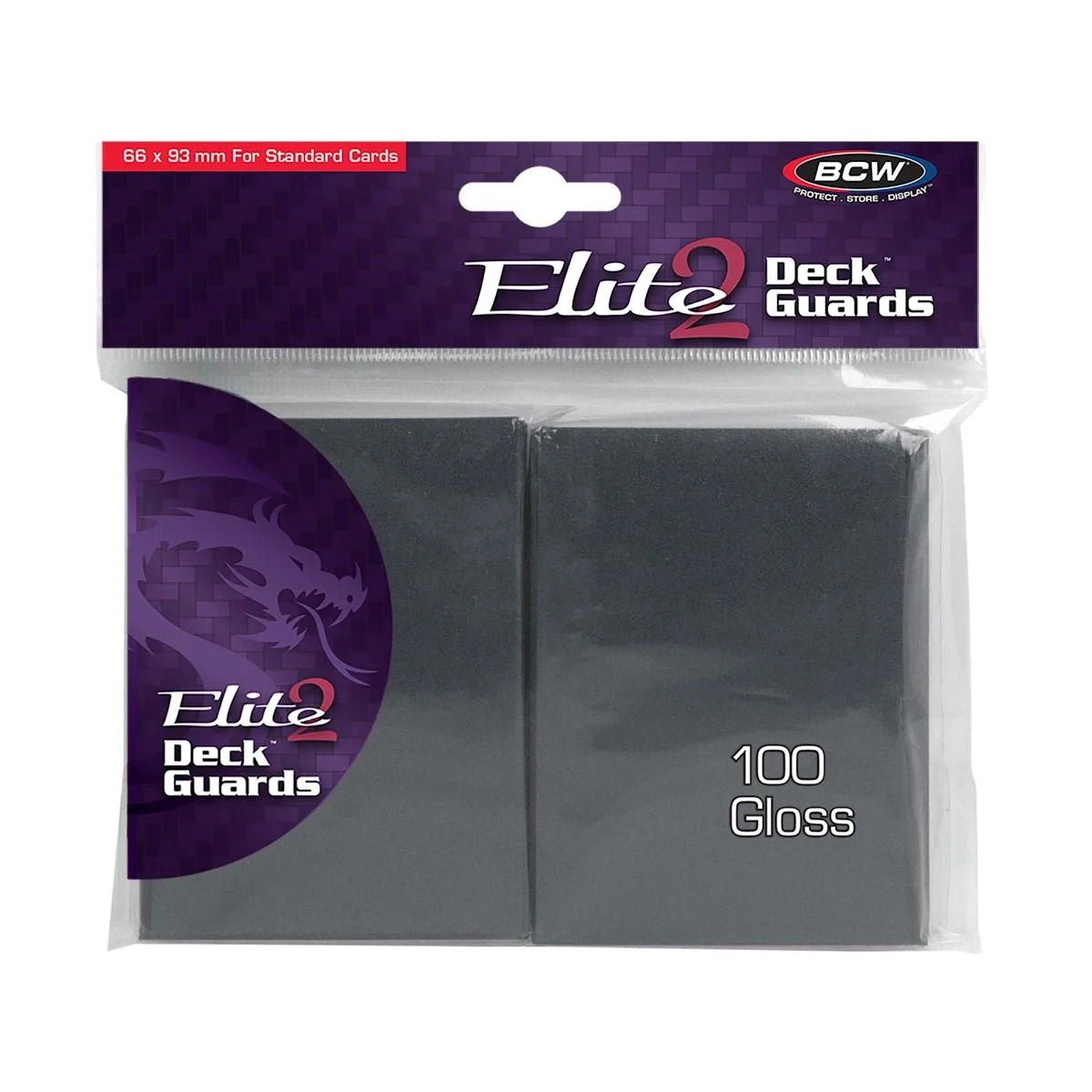 BCW Deck Guard - Elite2 - Cool Gray