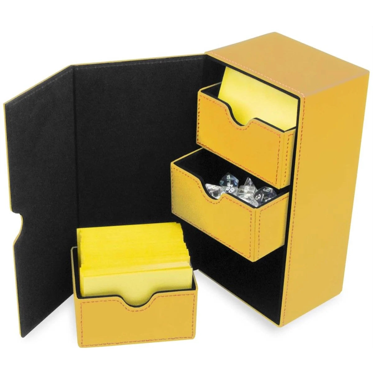 BCW Deck Vault - LX - 200 - Yellow