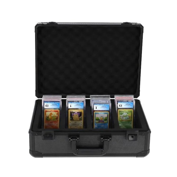 Graded Cards Locking / Latching Card Case - 4 Row