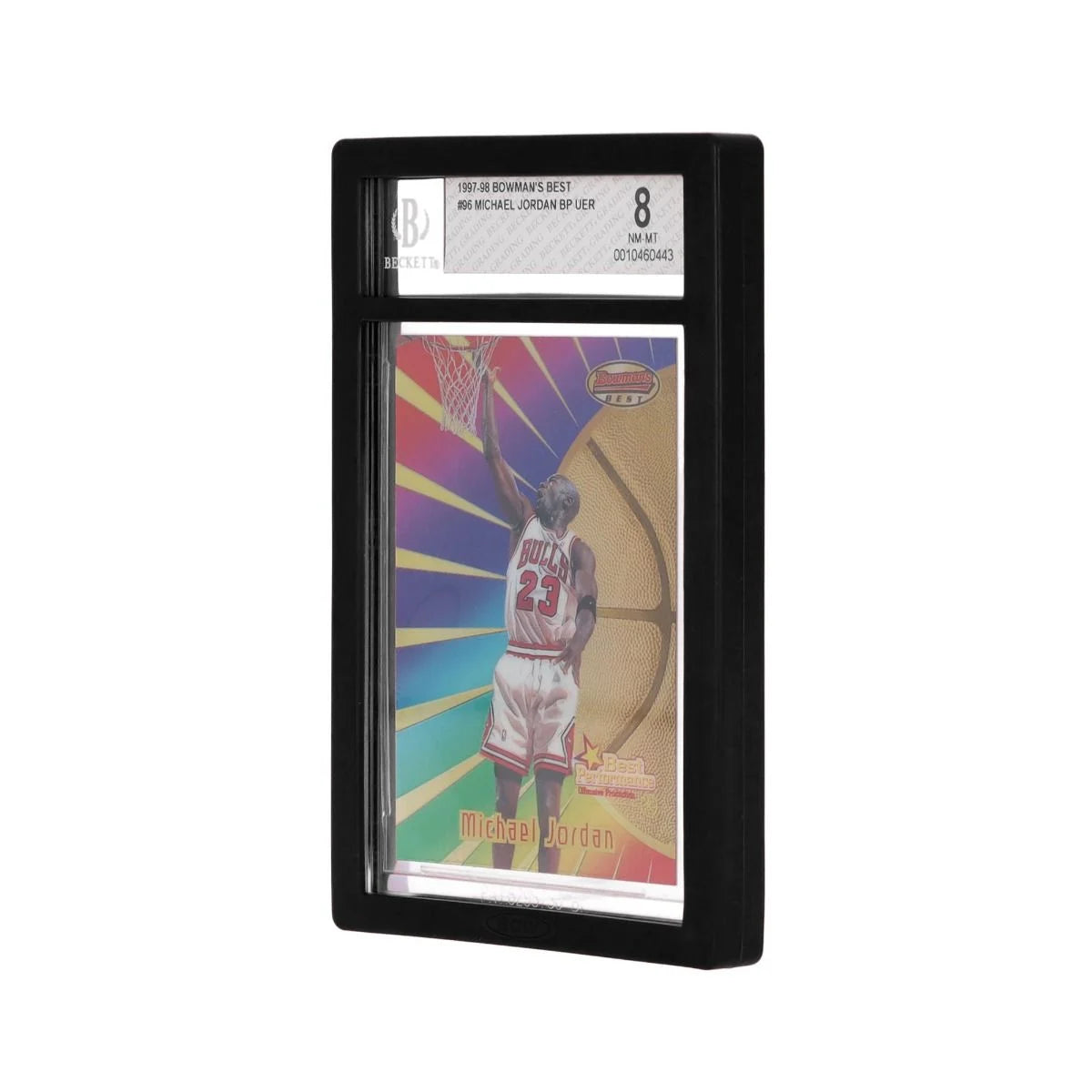 6 Pack of Slab Bumpers - BGS Beckett Card - Black - BCW