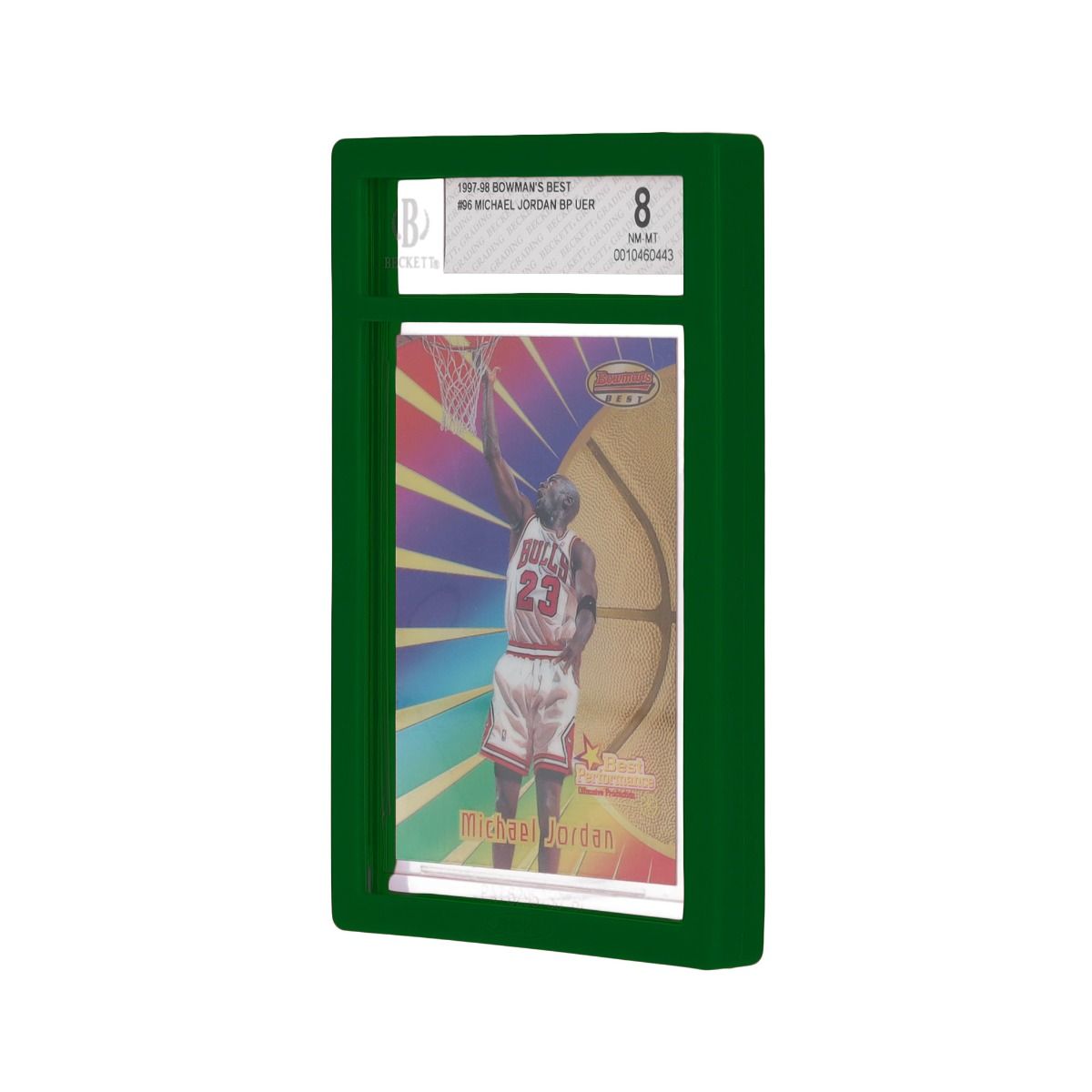 6 Pack of Slab Bumpers - BGS Beckett Card - Green - BCW