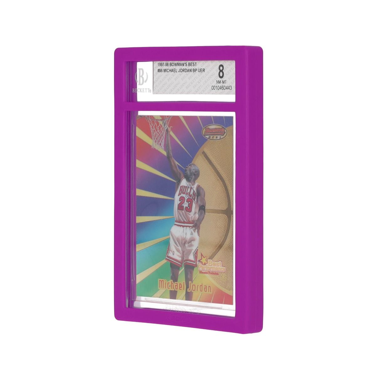 6 Pack of Slab Bumpers - BGS Beckett Card - Purple - BCW