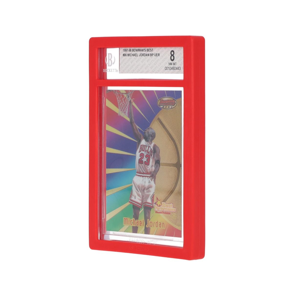 6 Pack of Slab Bumpers - BGS Beckett Card - Red - BCW