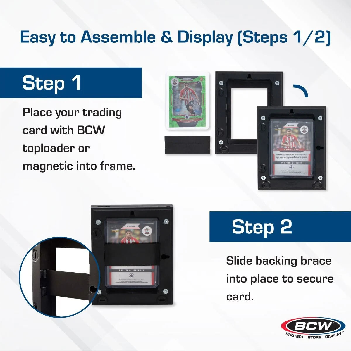 Interlocking Standard Card Frames - Black
